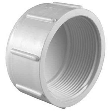Charlotte Pipe And Foundry Charlotte Pipe Schedule 40 4 in. FPT PVC Cap 1 pk PVC 02117 2400